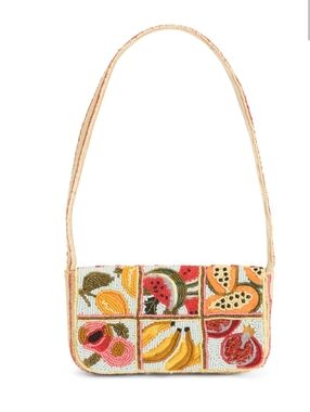 🍌🔹️From India To You 🔹️Fruit  Beaded Shoulder Bag